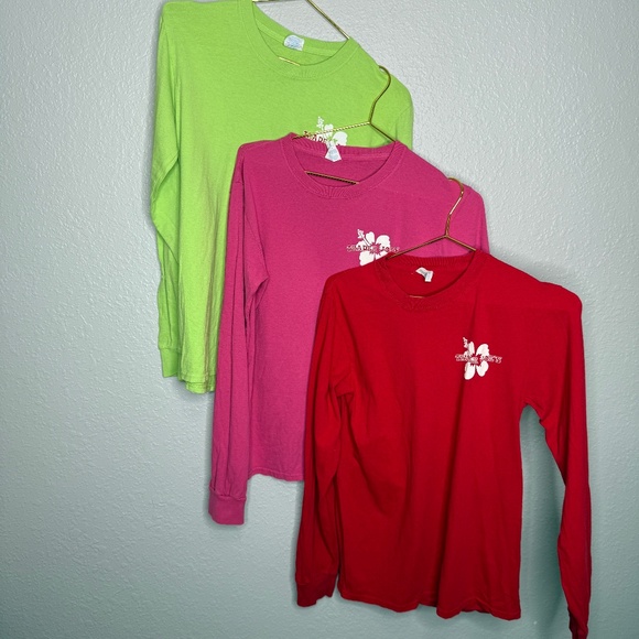 Bundle Of 3 Trader Joe's long sleeve shirt Size Small - Picture 1 of 11